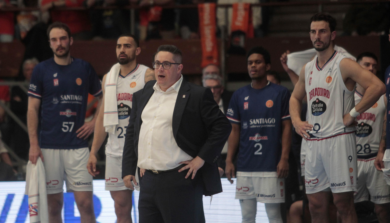 Diego Epifanio, durante el reciente Básquet Coruña-Obradoiro