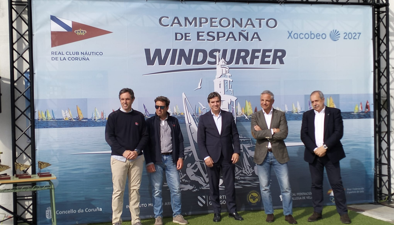 Presentación del Campeonato de España de windsurfer