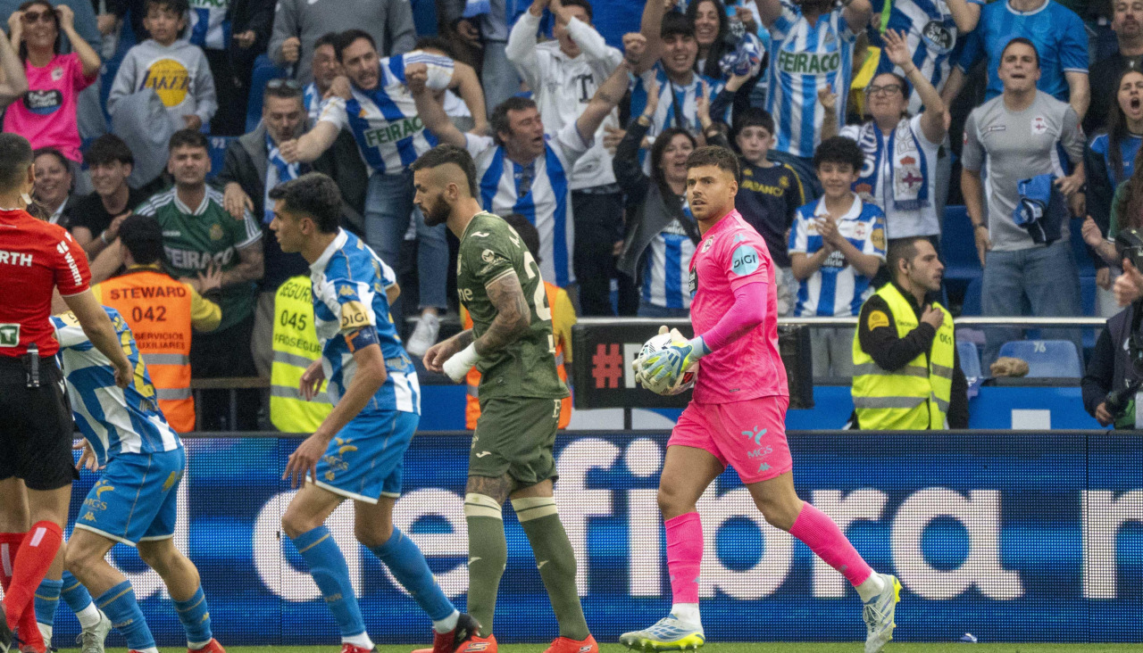Álvaro Ferllo en el Deportivo-Leganés