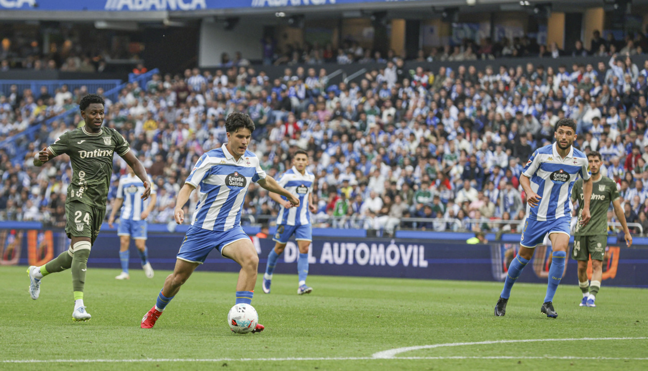 Noé Carrillo en el Dépor-Leganés