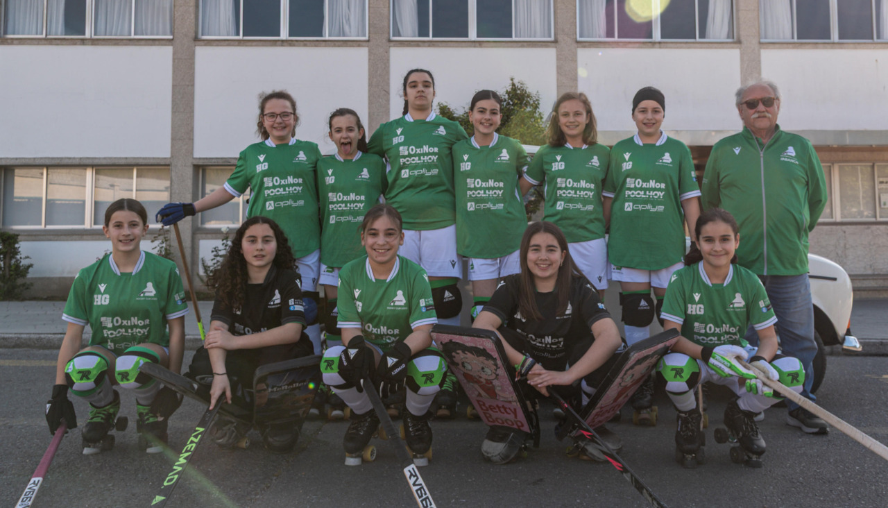 Equipo alevín femenino del Liceo