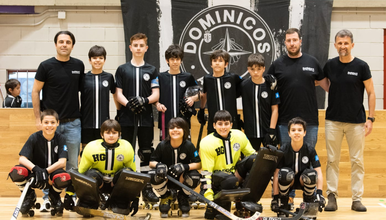 Equipo alevín del Dominicos