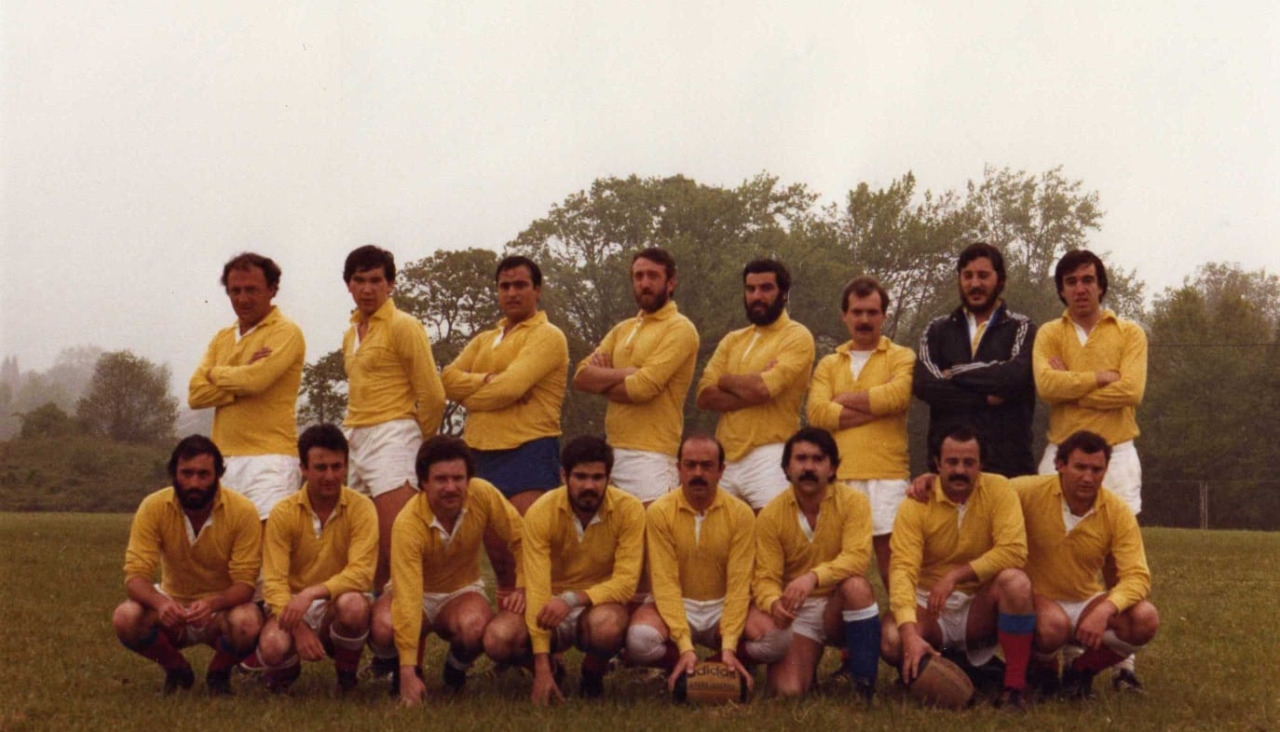 El equipo del CRAT que se clasificó en cuarto posición en el Campeonato de España de 1981