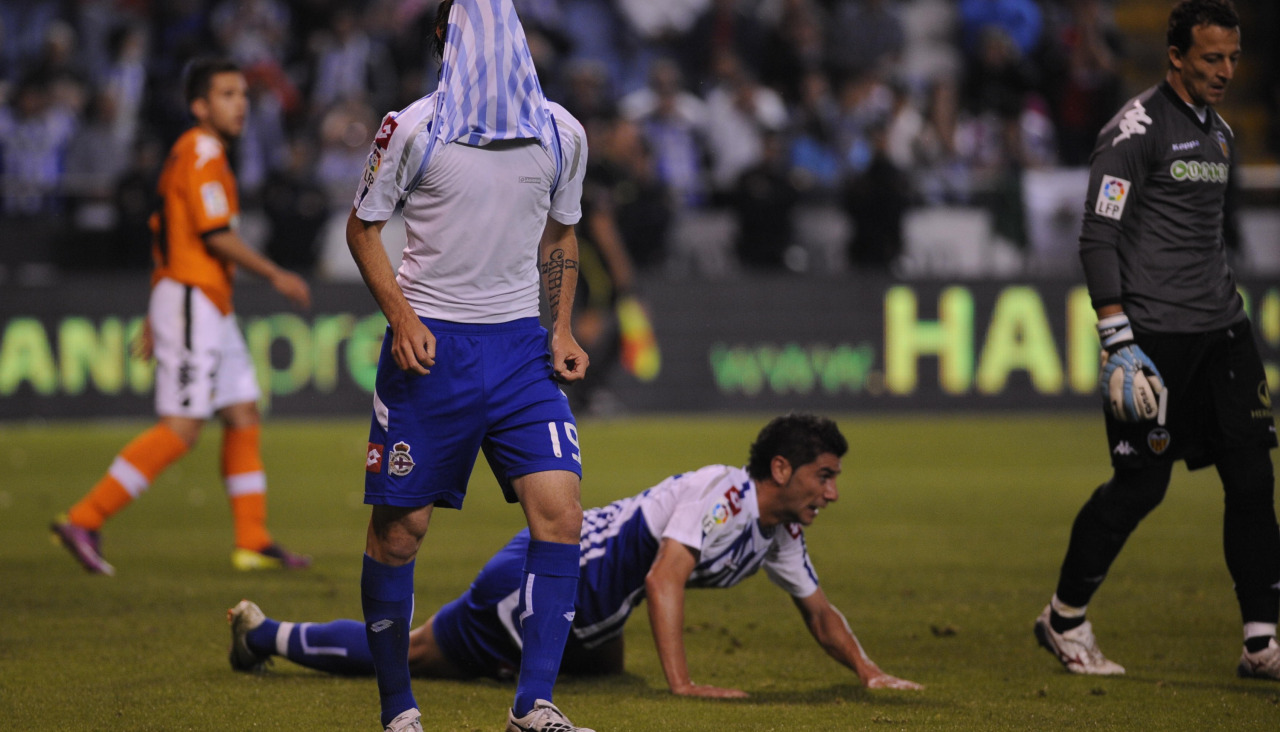 Colotto se lamenta de un error en el Dépor-Valencia de 2011