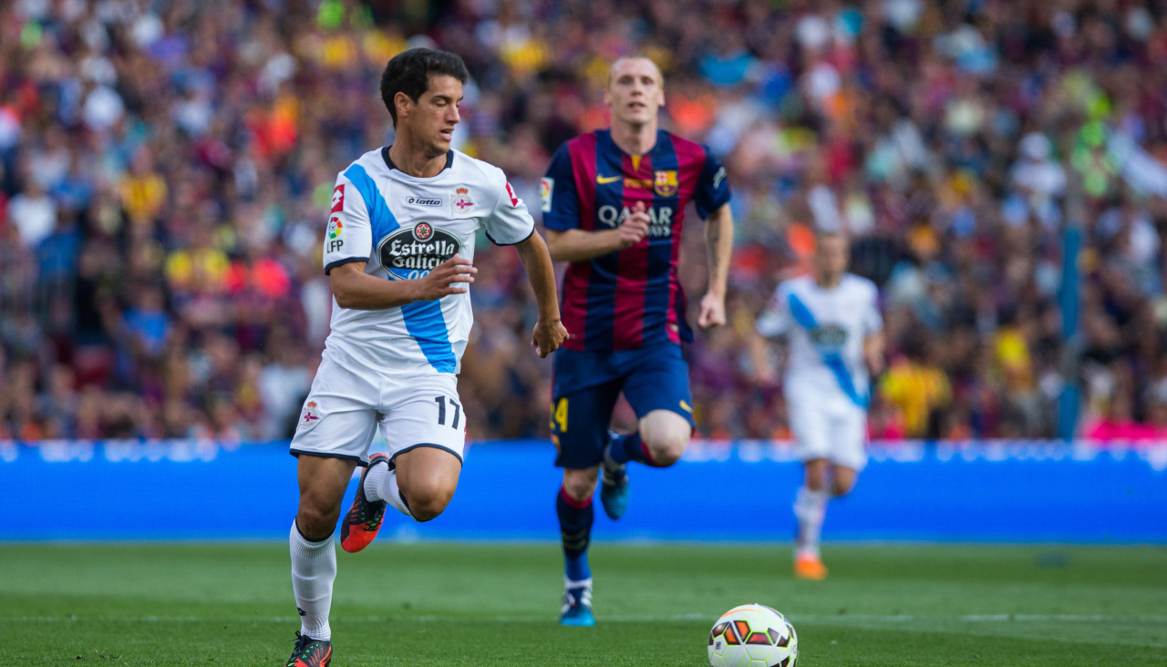 Salomao en el Camp Nou en 2014
