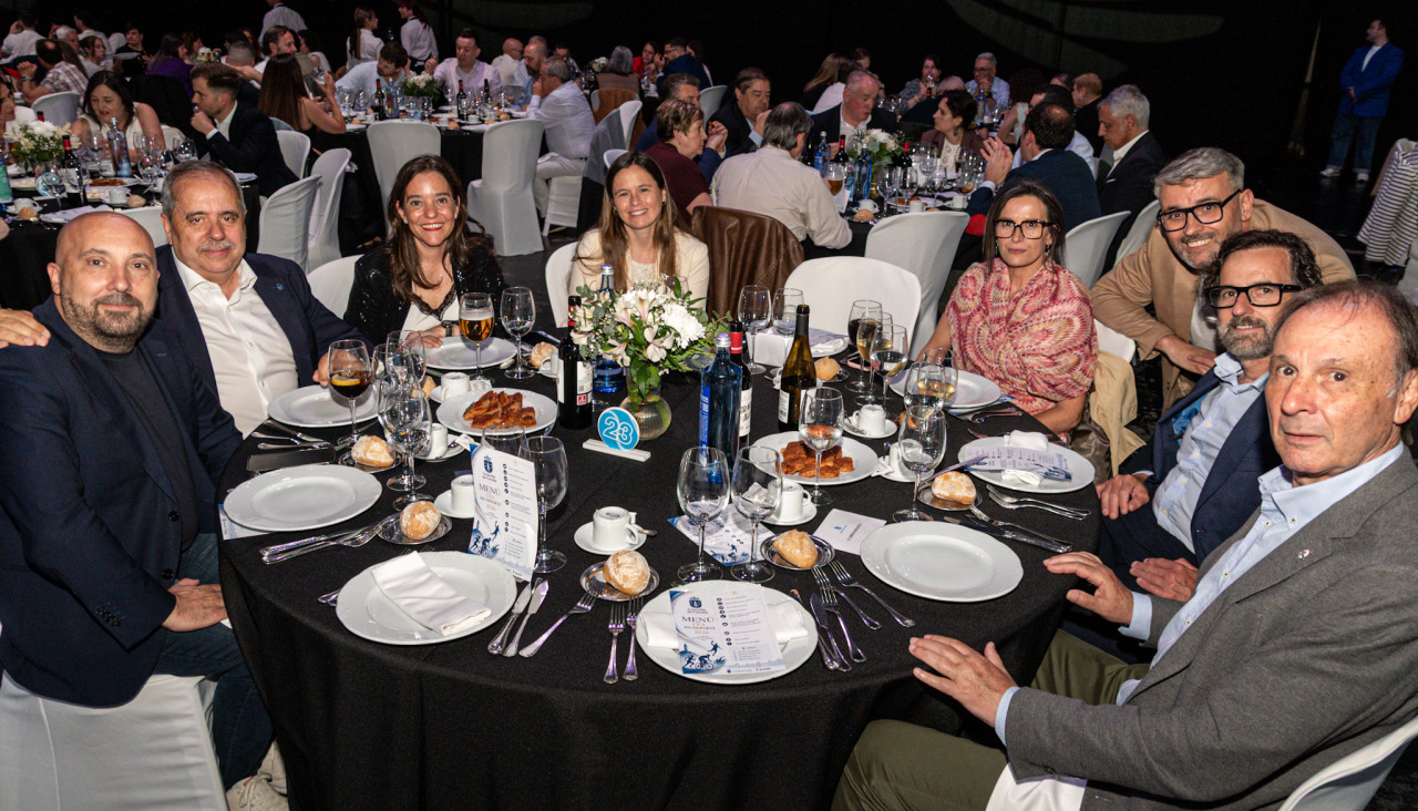 Mesa principal de la Cena del Deporte celebra en ExpoCoruña