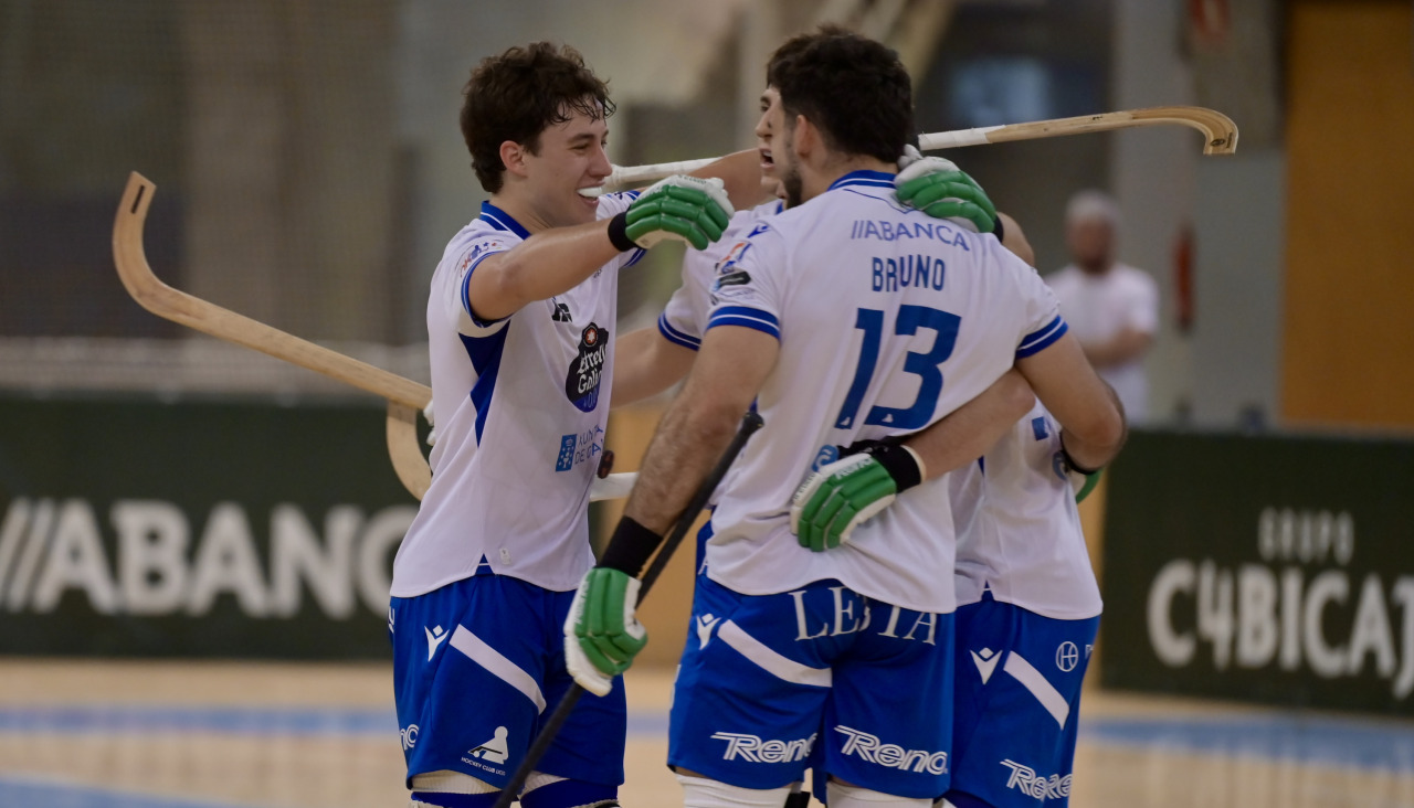 Los verdiblancos ganaron por 4-1 y pusieron el primer punto de la eliminatoria en el Palacio de los Deportes de Riazor