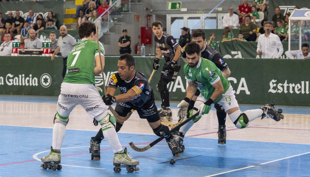 Bruno Saavedra, en el partido contra el Calafell