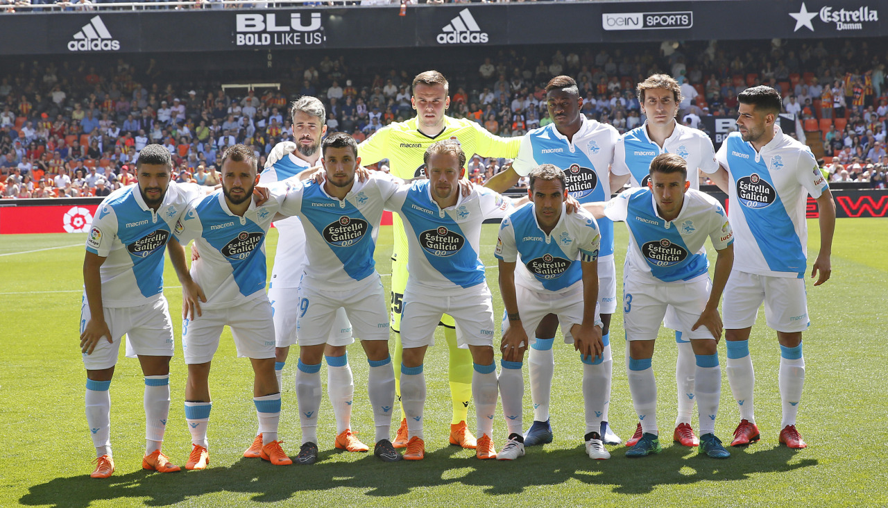 Valencia Deportivo de la Coruña (Photo: Alberto Sáiz)