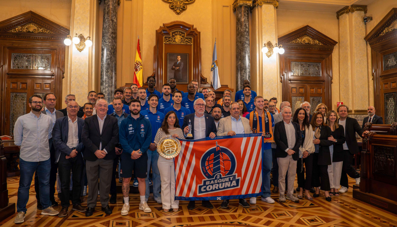 Recepción del Leyma en María Pita