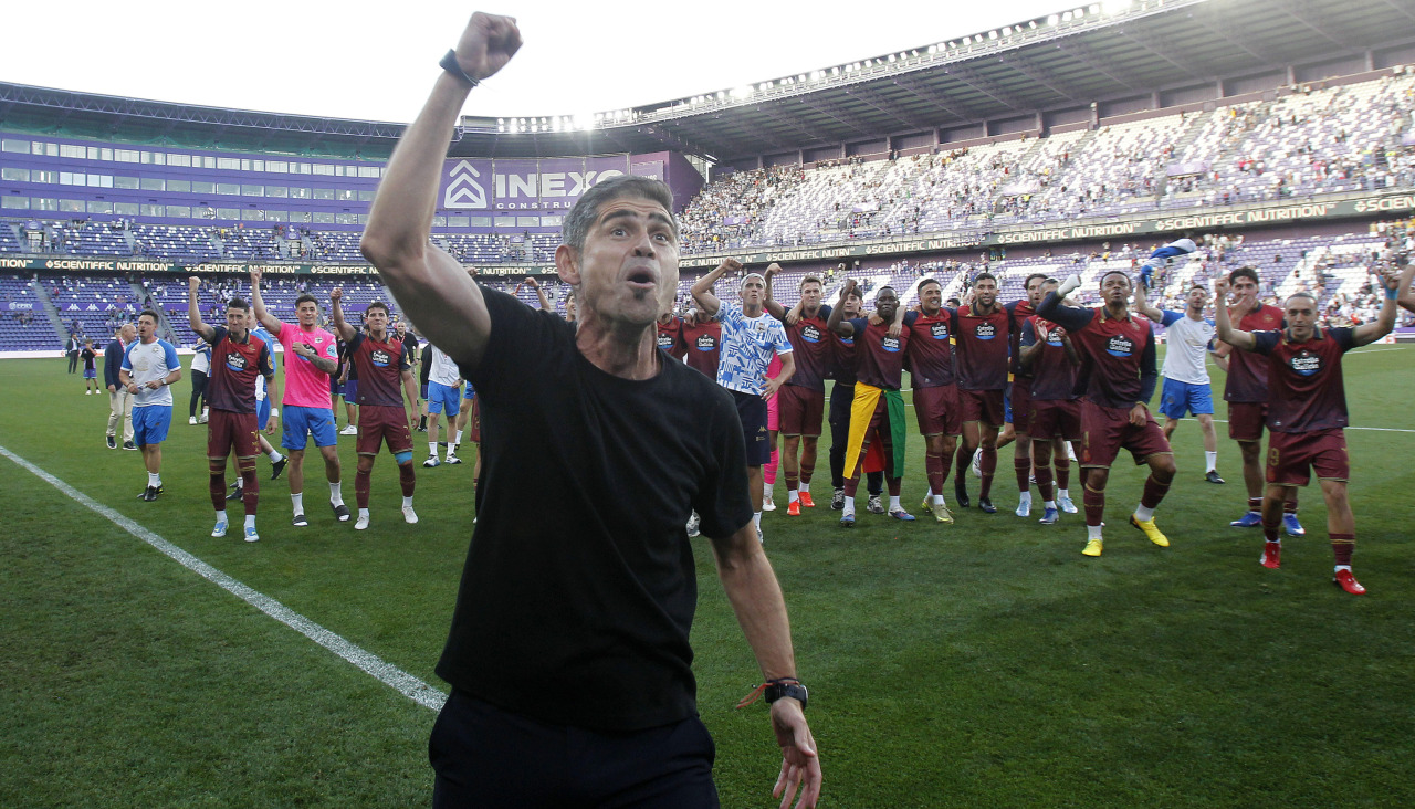 Quintana. Deportivo - Valladolid. ProlegÃ³menos, pÃºblico y partido
