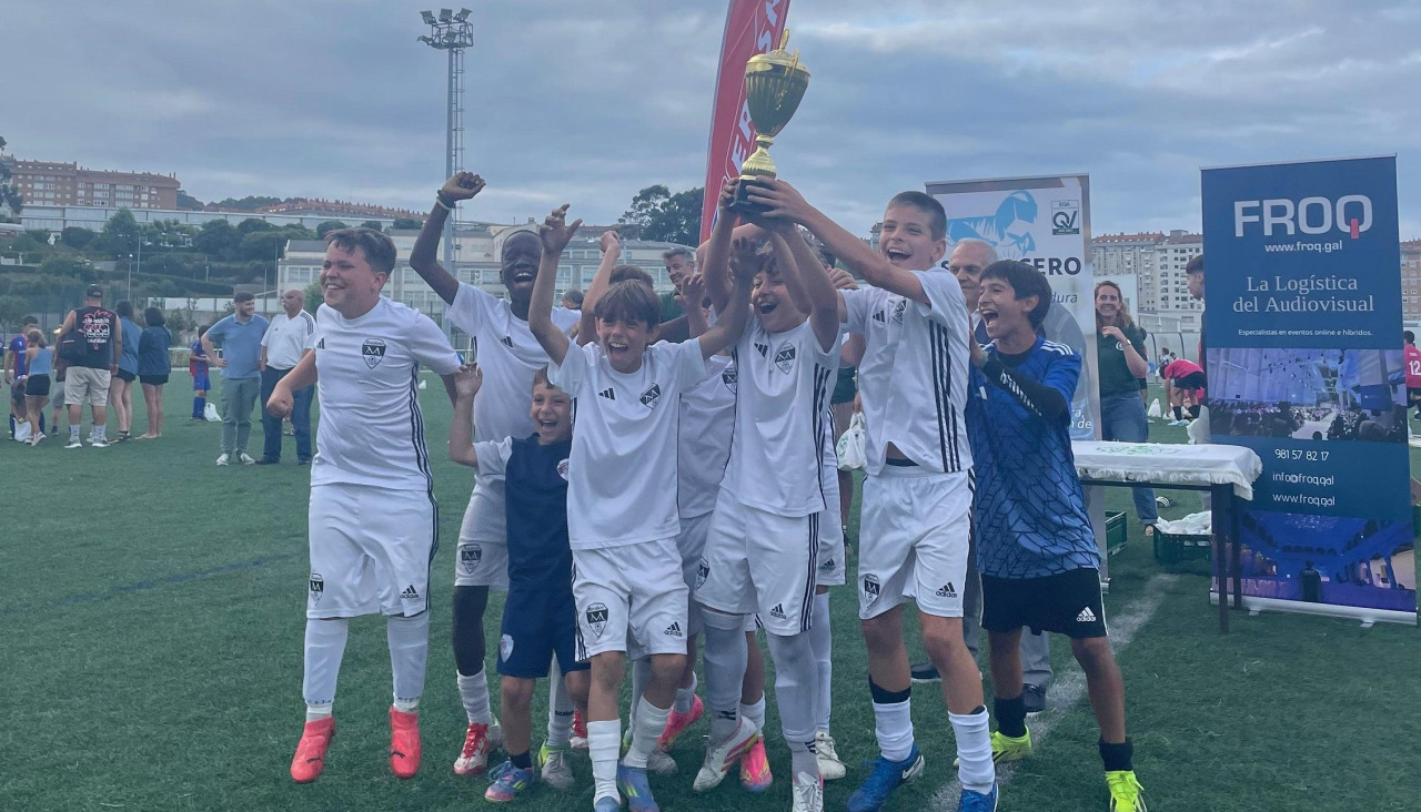 El Montañeros, en categoría alevín, fue uno de los campeones la temporada pasada