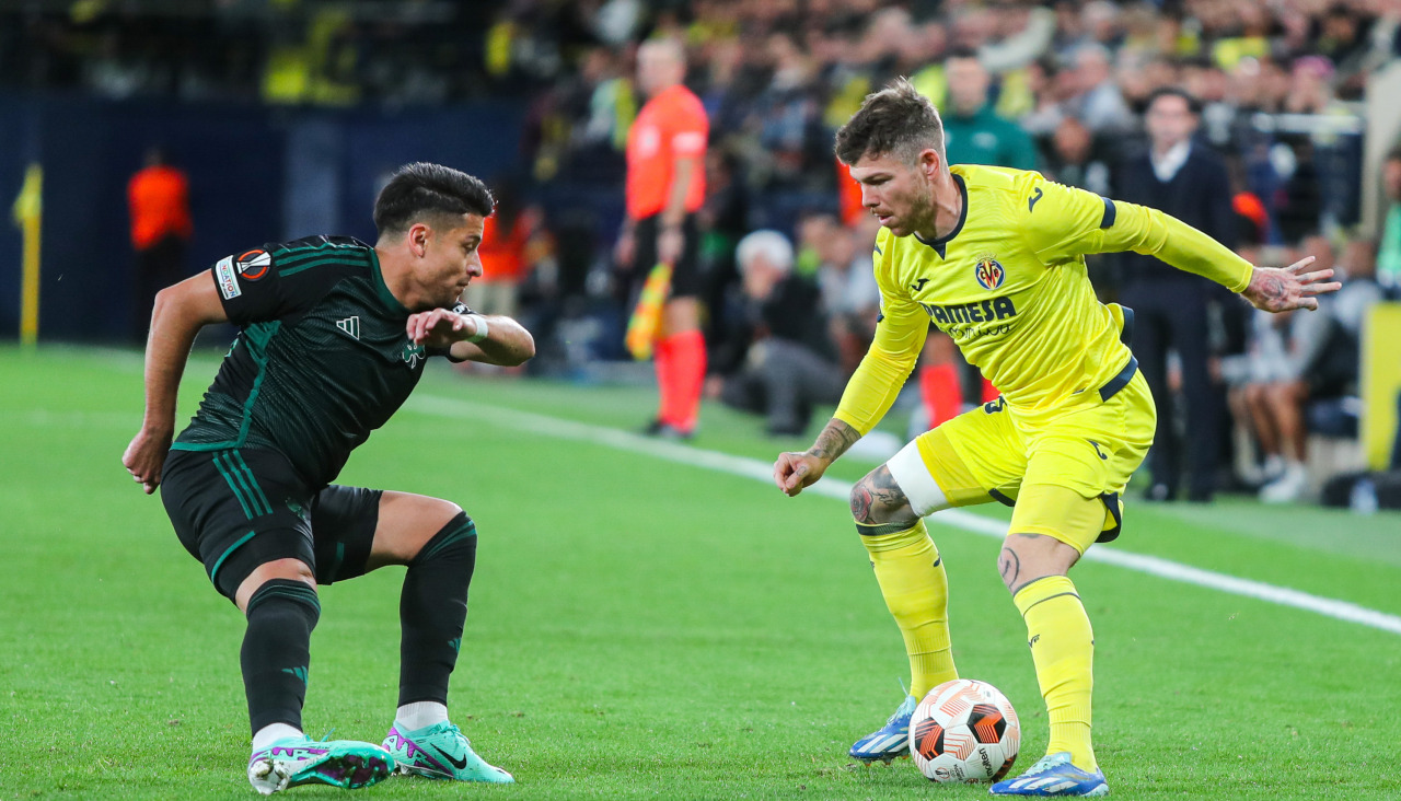 Alberto Moreno, en su etapa en el Villarreal