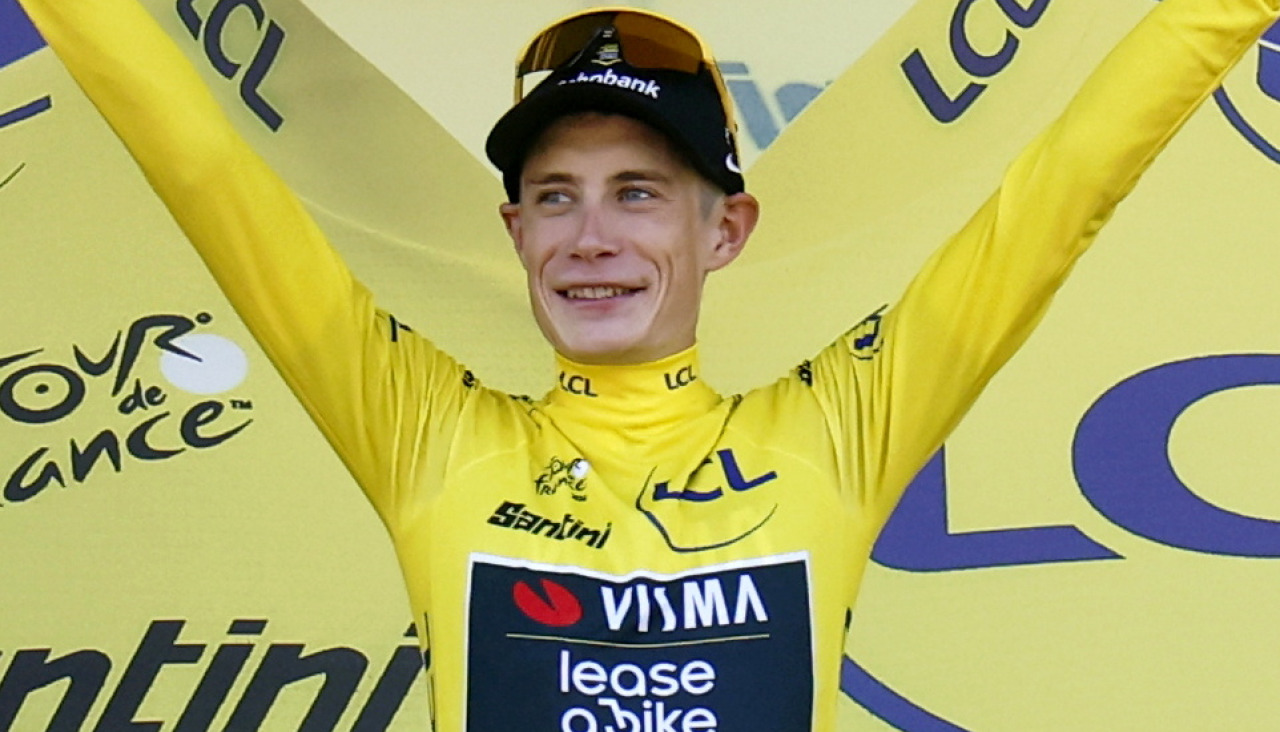 Vingegaard se vistió de amarillo 3 años después