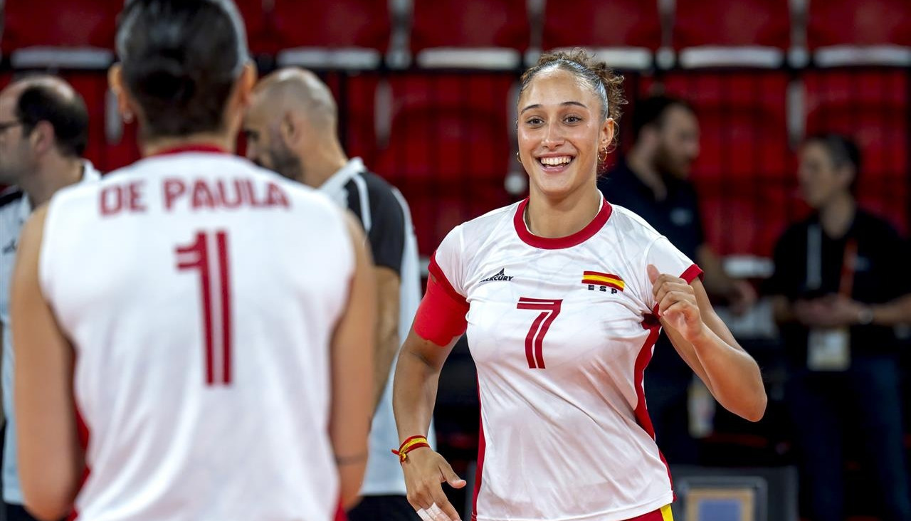 Inés Losada en el Europeo sub-22