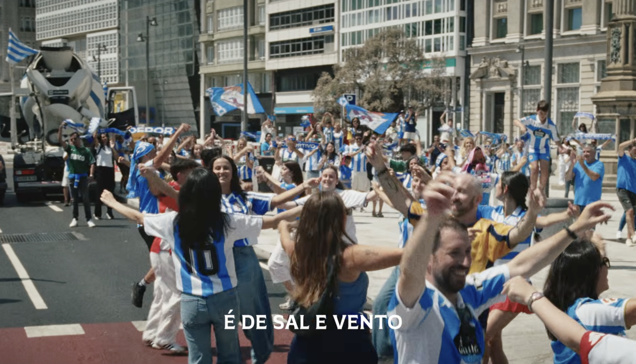 Grabación del videoclip de "Voa"