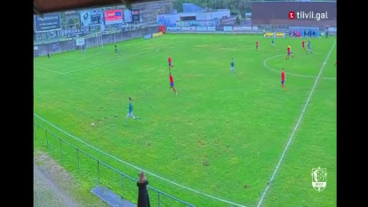 Gol de Mouriño en el Betanzos-Órdenes (0-1)