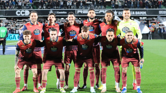 El once del Dépor ante el Castellón 