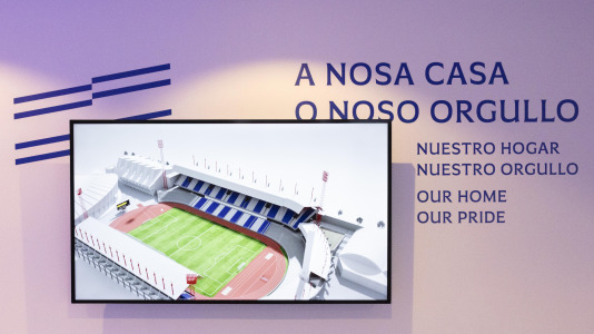 Primeras imágenes del nuevo espacio en el estadio de Riazor