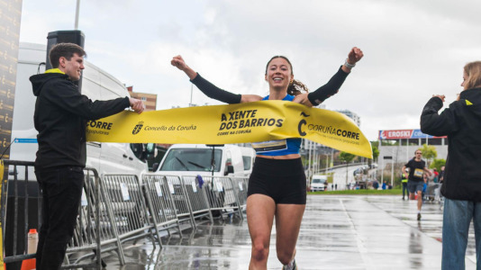 Gran ambiente en una nueva prueba del circuito Coruña Corre