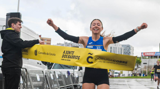 Gran ambiente en una nueva prueba del circuito Coruña Corre