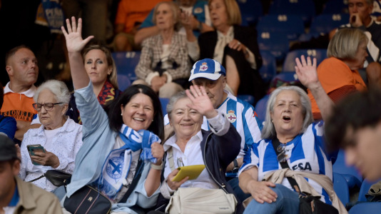 La alegría fue completa en Riazor