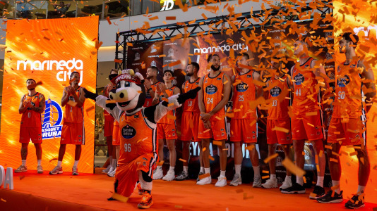 Imagen de la presentación del Básquet Coruña