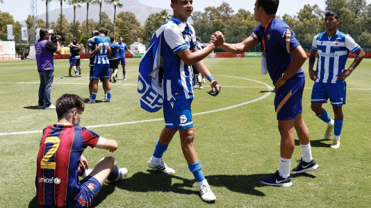 Triunfo del Depor Juvenil en la Copa de Campeones ante el Barça