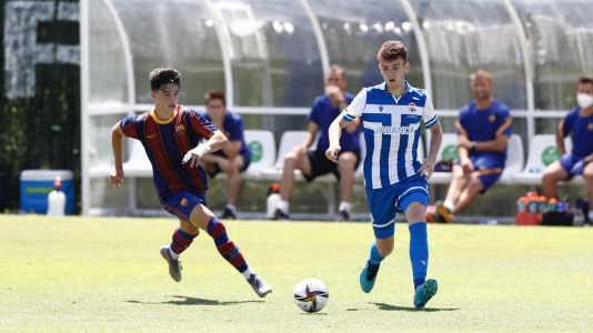 Triunfo del Depor Juvenil en la Copa de Campeones ante el Barça
