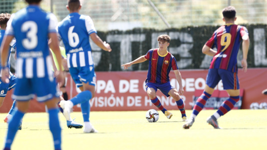 Triunfo del Depor Juvenil en la Copa de Campeones ante el Barça