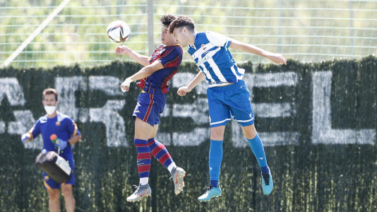 Triunfo del Depor Juvenil en la Copa de Campeones ante el Barça