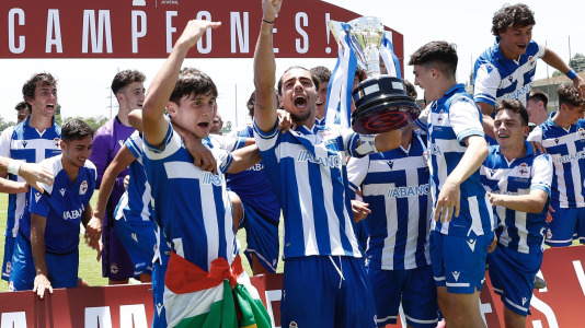 Triunfo del Depor Juvenil en la Copa de Campeones ante el Barça