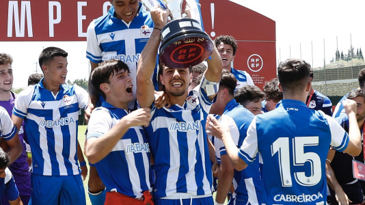 Triunfo del Depor Juvenil en la Copa de Campeones ante el Barça
