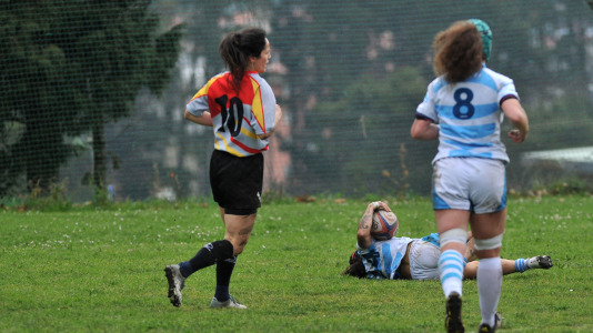 Las gallegas cayeron ante la selección de rugby de Castilla y León @Pedro Puig (16)