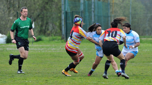 Las gallegas cayeron ante la selección de rugby de Castilla y León @Pedro Puig (2)