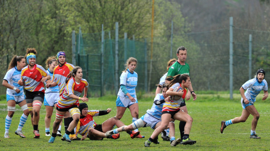 Las gallegas cayeron ante la selección de rugby de Castilla y León @Pedro Puig (10)