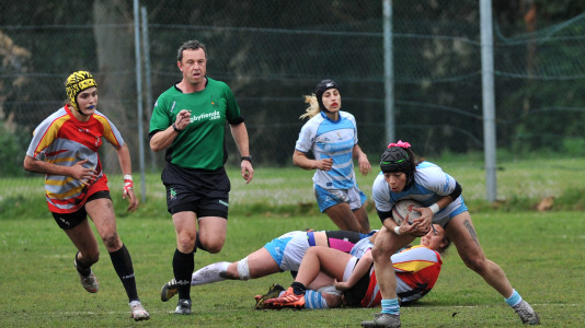 Las gallegas cayeron ante la selección de rugby de Castilla y León @Pedro Puig (11)
