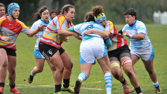 Las gallegas cayeron ante la selección de rugby de Castilla y León @Pedro Puig (8)