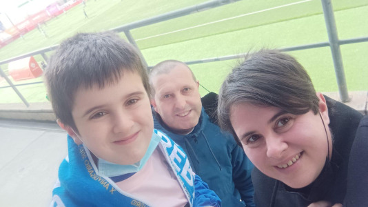 Aficionados del Depor en Matapiñonera @Alfaqui (2)