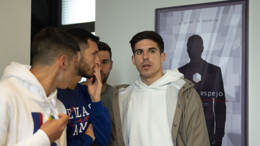 Los jugadores del Depor en el Escape Room @RC (16)