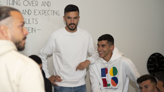 Los jugadores del Depor en el Escape Room @RC (5)