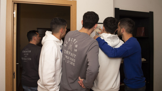Los jugadores del Depor en el Escape Room @RC (38)
