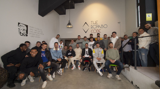 Los jugadores del Depor en el Escape Room @RC (2)