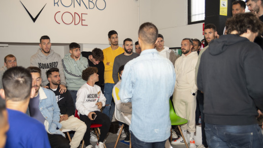 Los jugadores del Depor en el Escape Room @RC (12)