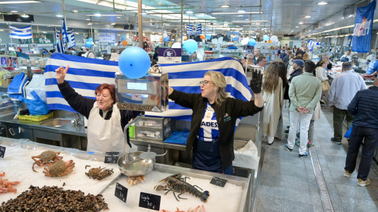 La fiesta del ascenso del Depor, también en la plaza de Lugo @ Javier Alborés (4)