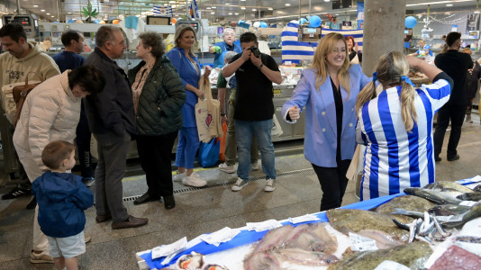 La fiesta del ascenso del Depor, también en la plaza de Lugo @ Javier Alborés (8)