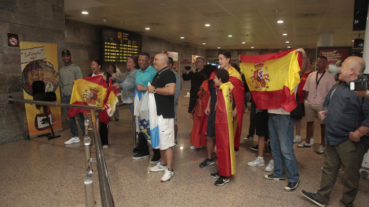 Bienvenida al medallista olímpico Enmanuel Reyes en A Coruña @ Quintana (1)