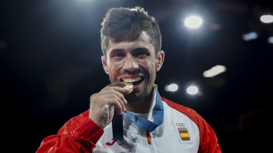 BRONCE de Fran Garrigós en judo 60 @ EFE Chema Moya