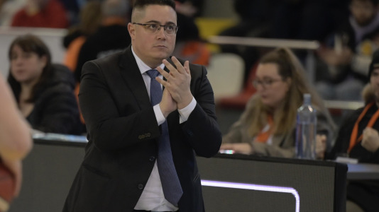 Epi, durante un partido ante Estudiantes de la temporada 22 23 Estudiantes @Javier Alborés