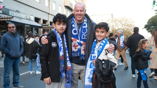 Más de 25.000 aficionados asistieron a Riazor para ver el Deportivo-Cultural